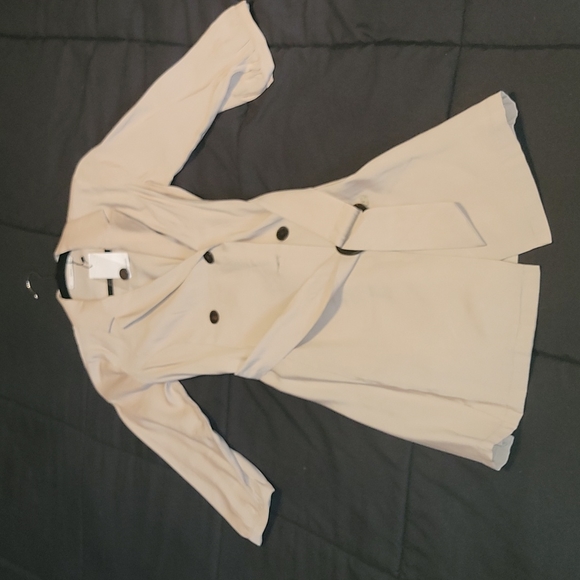 NWT MANGO Buttoned wrap dress - Picture 6 of 6